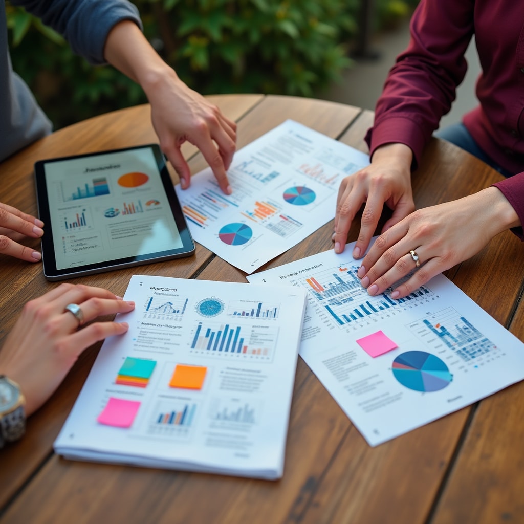 Processus d'analyse de marché avec données internationales